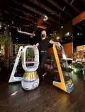 Food service robots at Top Burmese Bistro Royale