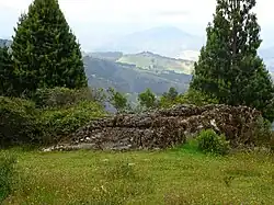 Rock formation where the Tortolitas are made