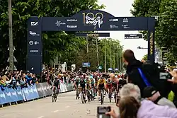 Stage 2 finish in Siófok, Hungary