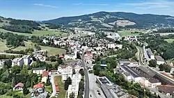 South view of Traisen