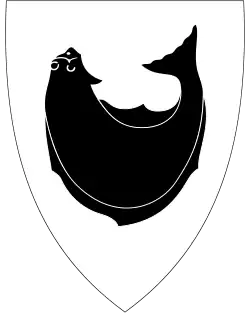 Coat of arms of Tranøy Municipality (1987-2019)