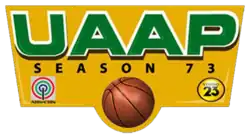 UAAP 73rd season logo.