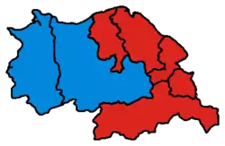 Results of the UK general election 2010 for Clwyd