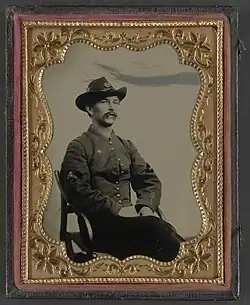 A union hospital steward in uniform