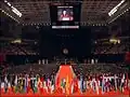 Inside United Supermarkets Arena prior to a graduation ceremony