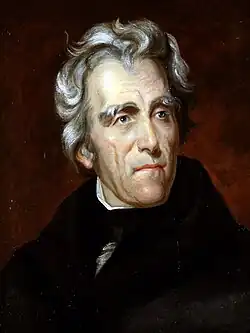 Senator Andrew Jackson from Tennessee