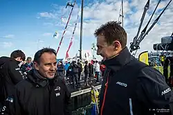 2016 Vendee Globe meeting Alain Gautier
