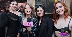 Ventino members at 2023 Premios Nuestra Tierra