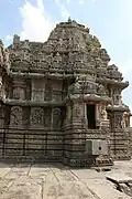Vesara style Vimana of the Lakshmi Narasimha temple at Nuggehalli (1246 CE)