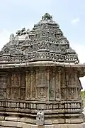 Vesara tower of the Chennakeshava temple, Mosale