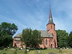 Vestby Church, Vestby Municipality (with Holm Hansen Munthe)