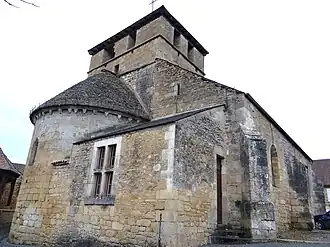 The church in Veyrignac