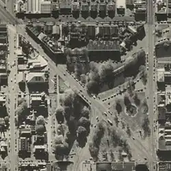 Victoria Square Aerial Image 1950s