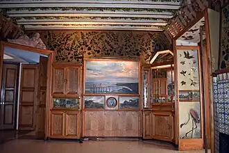 Dining room, southeast side