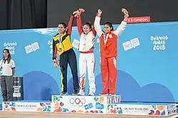 53 kg victory ceremony