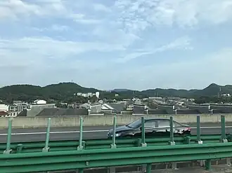 View near Hongshan, Yingshan