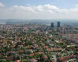 Etiler seen from Metrocity