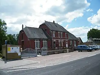 The town hall in Villy-sur-Yères