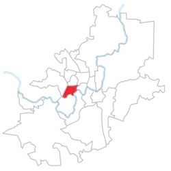 Location of Karoliniškės