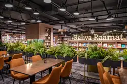 Rahva Raamat in Viru Keskus is the largest boosktore in Estonia and has won the International Excellence Award at the London Book Fair, recognizing it as the world's best bookstore.