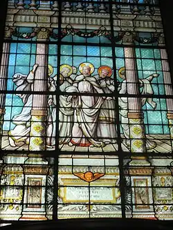 , "Christ with the Apostles" by Emile Hirsch (painter)