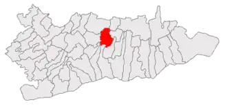 Location in Călărași County