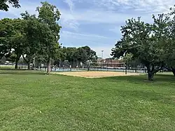 Volleyball, Pickleball, and Tennis Courts at Welles Park