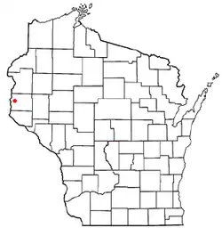 Location of St. Joseph, Wisconsin