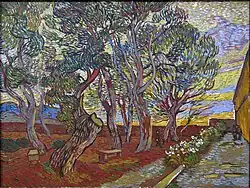 The Garden of Saint-Paul Hospital October 1889 Van Gogh Museum, Amsterdam (F659)