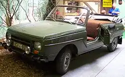Wartburg 400 prototype for military use