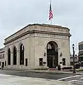 The Galen Street elevation overlooking Watertown Square