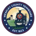 Official seal of Weakley County