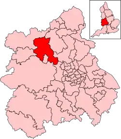 Map of constituency