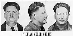 William Merle Martin FBI Most Wanted Poster
