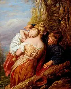 Brother and Sister by William Mulready