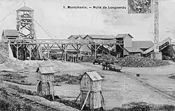 The Longpendu well of the Montchanin coal mines.