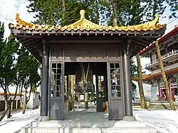 The Bell tower at Syuentzang Temple.