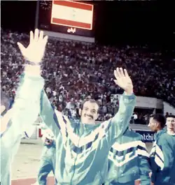 Judo player Yahya Saleh Saleh Mofreh in Lebanon