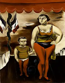 Strong Woman and Child (1925), Smithsonian American Art Museum