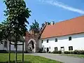 Gate to the castle and municipal office