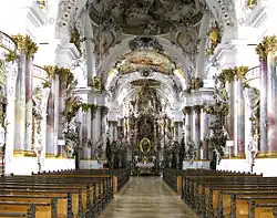 Zwiefalten Abbey stucco
